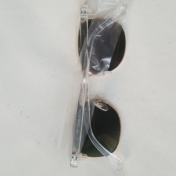 Sunglasses Women Luxury square clear2 tone lens New Vintage Fashion sun … - Picture 4 of 4